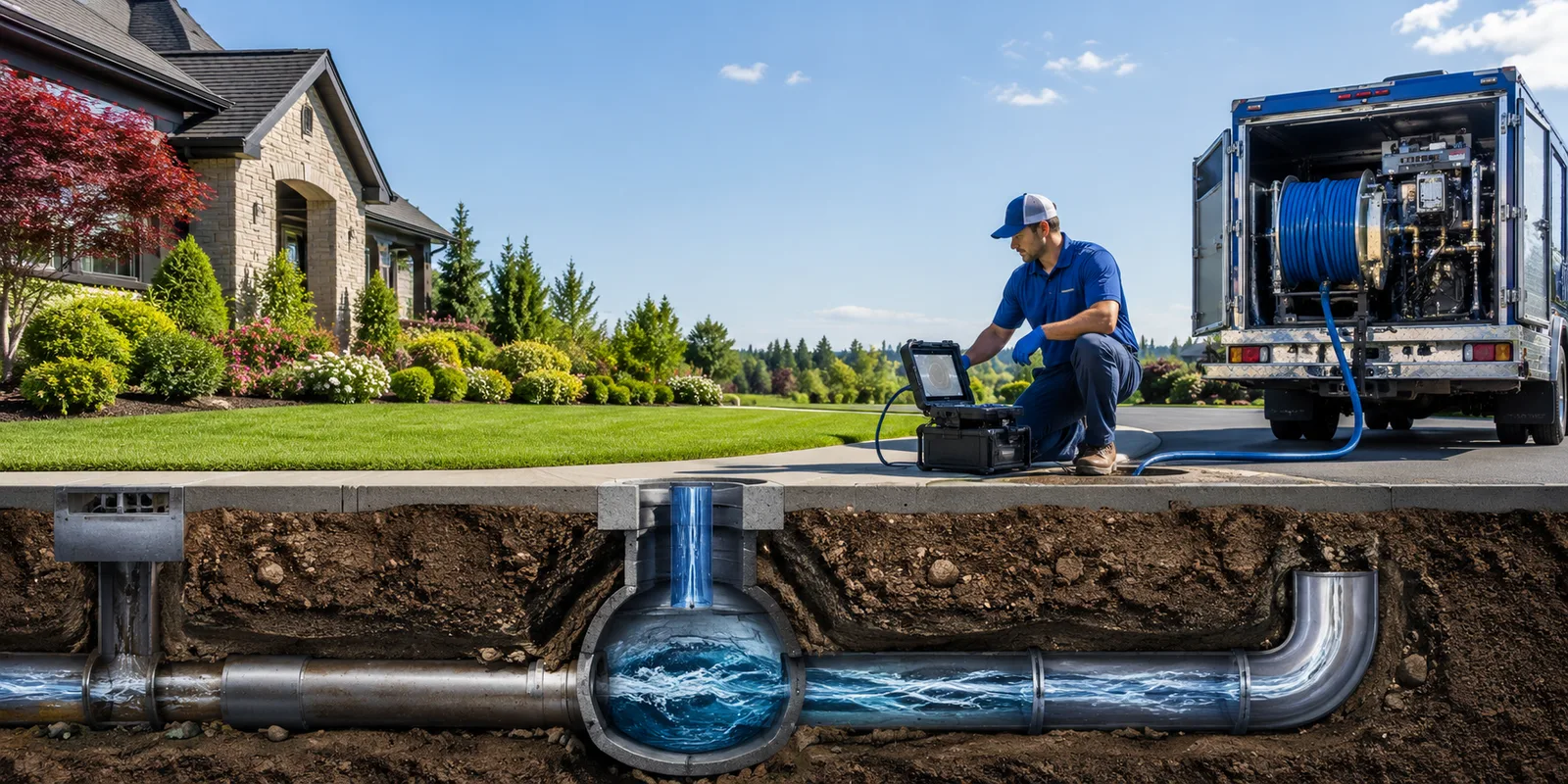 Drainage restoration information for Linesville, PA